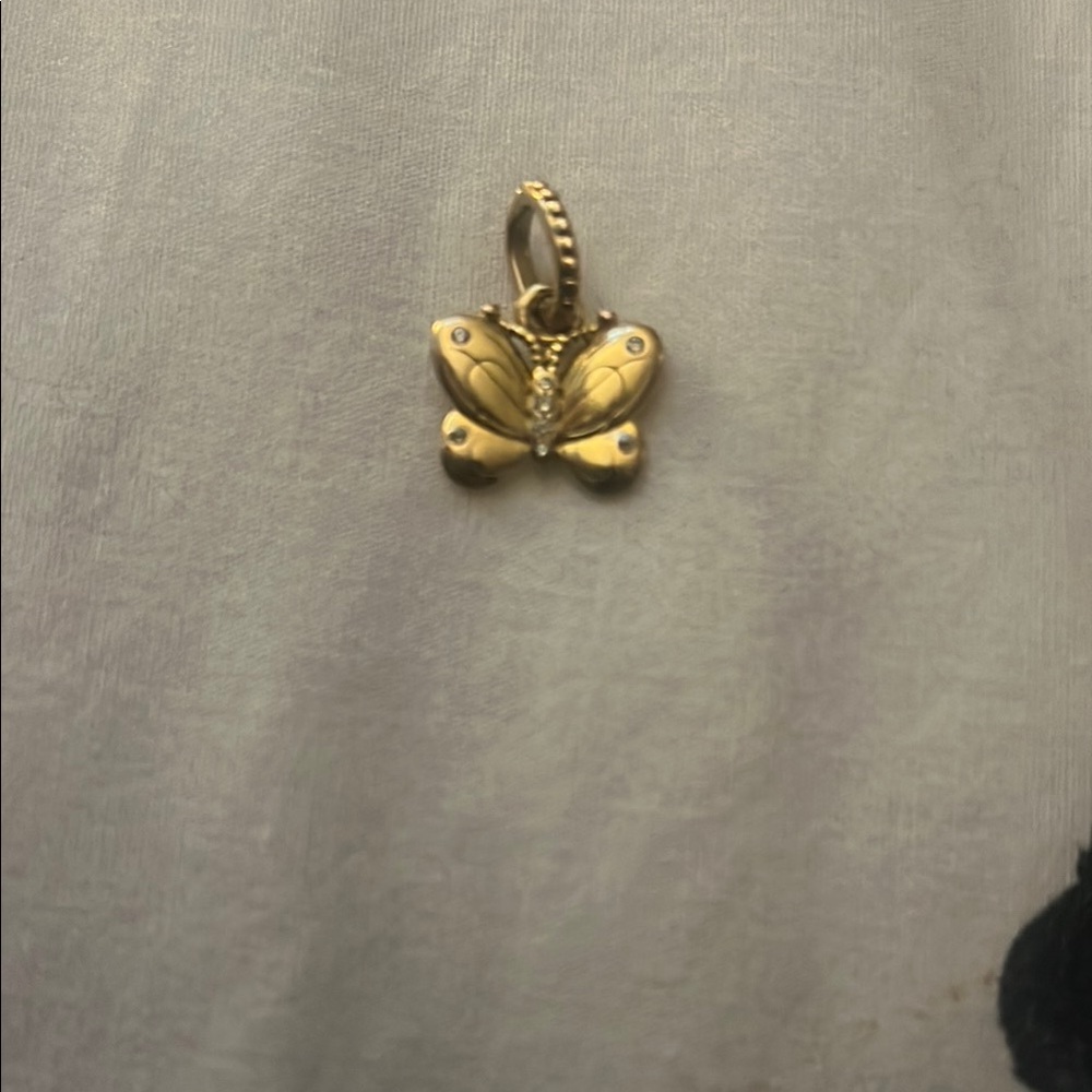 Pandora Gold Butterfly charm